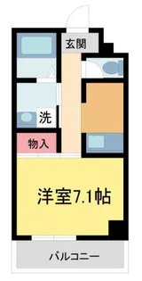 W IKEDA【704号室】の間取り