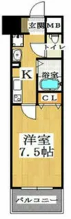メゾン・デ・ノムラ島之内【11階】の間取り