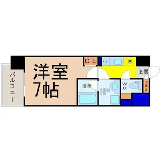 レジデンス東別院スクエア【13階】の間取り