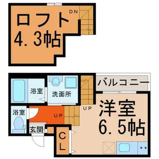 stage新栄【2階】の間取り