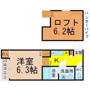 NAGOMI(ナゴミ)【1階】の間取り