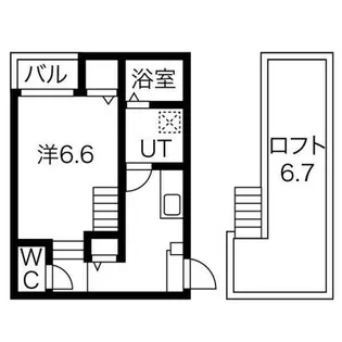グランスイート【2階】の間取り