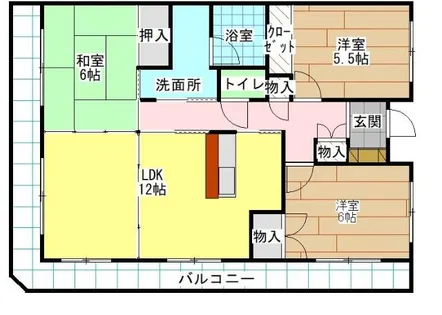 エクセレント中井【7階】の間取り