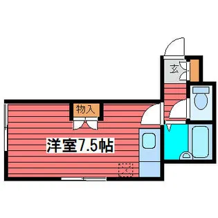 ジョインタービル【4階】の間取り