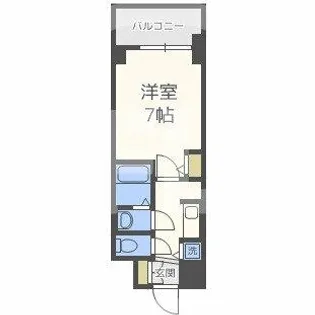 S-RESIDENCE都島【9階】の間取り