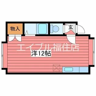 ドリームハウスⅡ【2階】の間取り