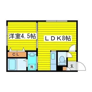 メゾンド・コー【3階】の間取り