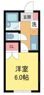 Mモンド【102号室】の間取り