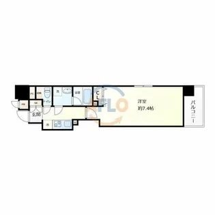 セイワパレス都島駅前【6階】の間取り