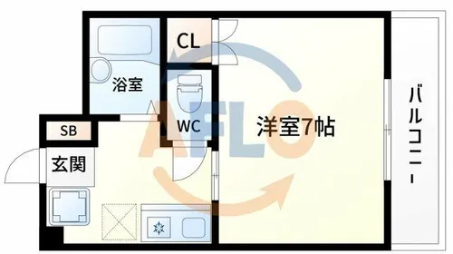 PLANEX-3Sun-Rise【2階】の間取り