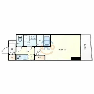 S-RESIDENCE福島玉川Tres【7階】の間取り