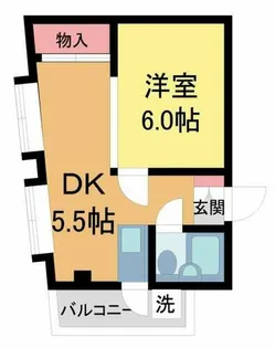 ダイイチホームビル【2階】の間取り