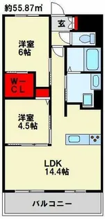 フローリィ279【3階】の間取り