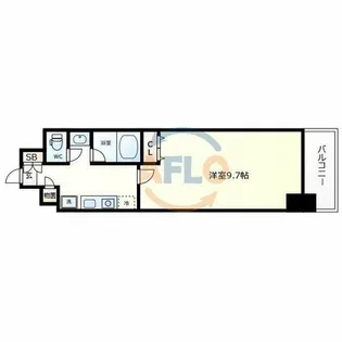 アリヴィオ夕陽ヶ丘【5階】の間取り