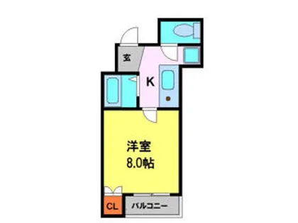 司ビル【203号室】の間取り