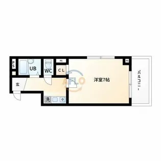 ラカーサ【3階】の間取り