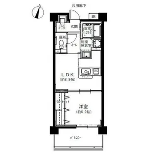ココドール鳴子【4階】の間取り