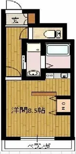 プランドールごきそ【3階】の間取り