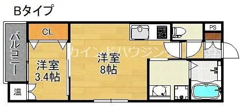 AVANTIO COURT【1階】の間取り