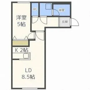 JYUNA【3階】の間取り