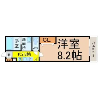 エステート野立【1階】の間取り