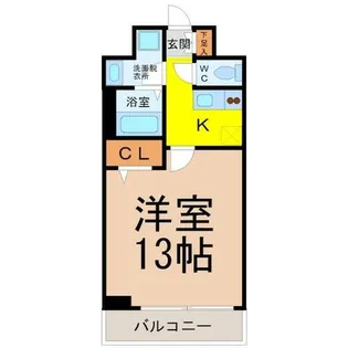 FLAT12(フラット12)【6階】の間取り