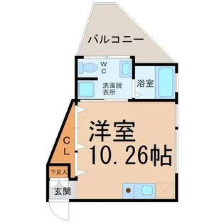 フローラル尾頭橋【6階】の間取り