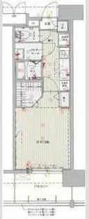 パルティール神宮南【11階】の間取り