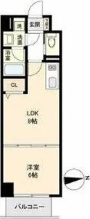HF名駅北レジデンス EAST【12階】の間取り