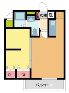 リタコート【205号室】の間取り