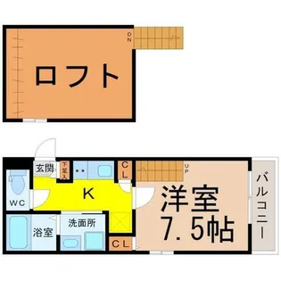 IN STYLE DOTOKU(インスタイル道徳)【1階】の間取り