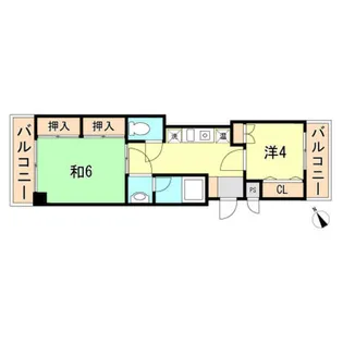 トシヤマンション【2階】の間取り