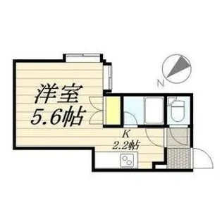 プランドールハイム【205号室】の間取り