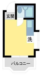 甲子園口ハイム【401号室】の間取り