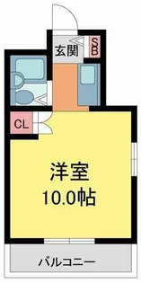 ローレル西宮北口【3階】の間取り