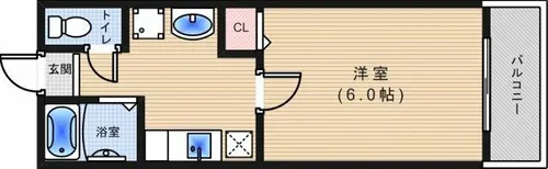 ロータスハイツ【101号室】の間取り