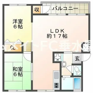 Harch舞子台【4階】の間取り