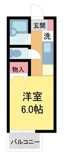 クインズ・コート豊島【203号室】の間取り
