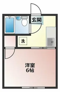 フォーブル西松山【1階】の間取り