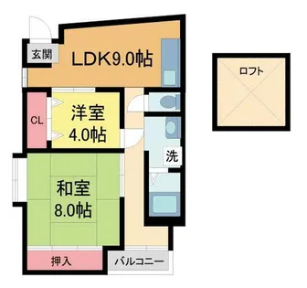 アーバンハイム2【3階】の間取り
