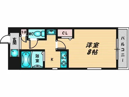 M’プラザ高井田【8階】の間取り