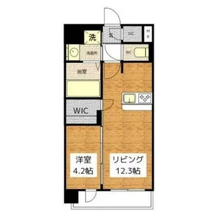 Ceres Daimon【2階】の間取り