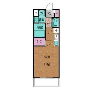 Ceres Daimon【3階】の間取り