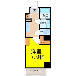 L’Allure【4階】の間取り