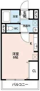 Iーstage岡崎【103号室】の間取り