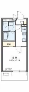 レオネクスト日新大阪【4階】の間取り