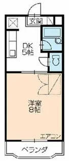 グランシャリオ Ⅱ【202号室】の間取り