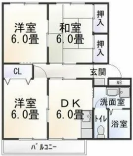 グランデージToda A【1階】の間取り