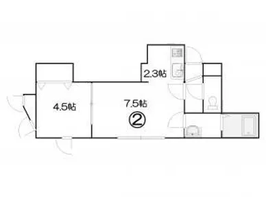 リースクエア21【202号室】の間取り