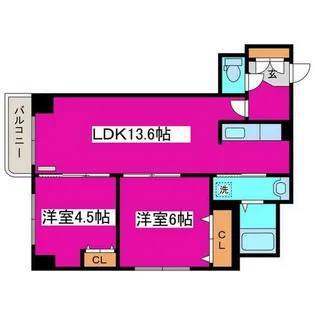 VestLifeKAISEI【1階】の間取り